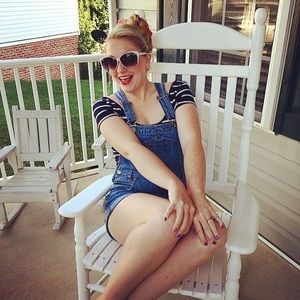 Vintage Overall Shorts